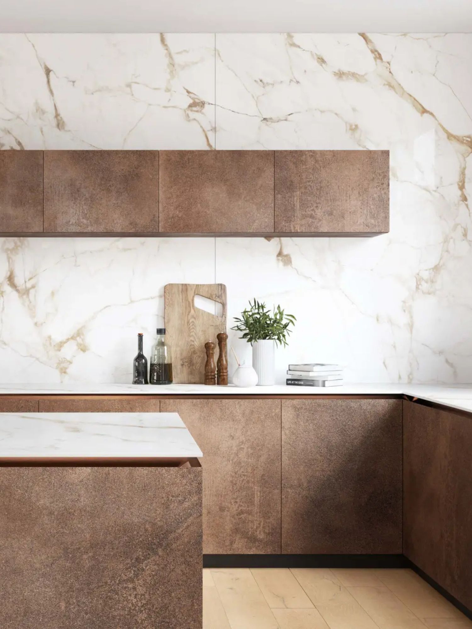 XTONE large-format porcelain | Calacatta Gold