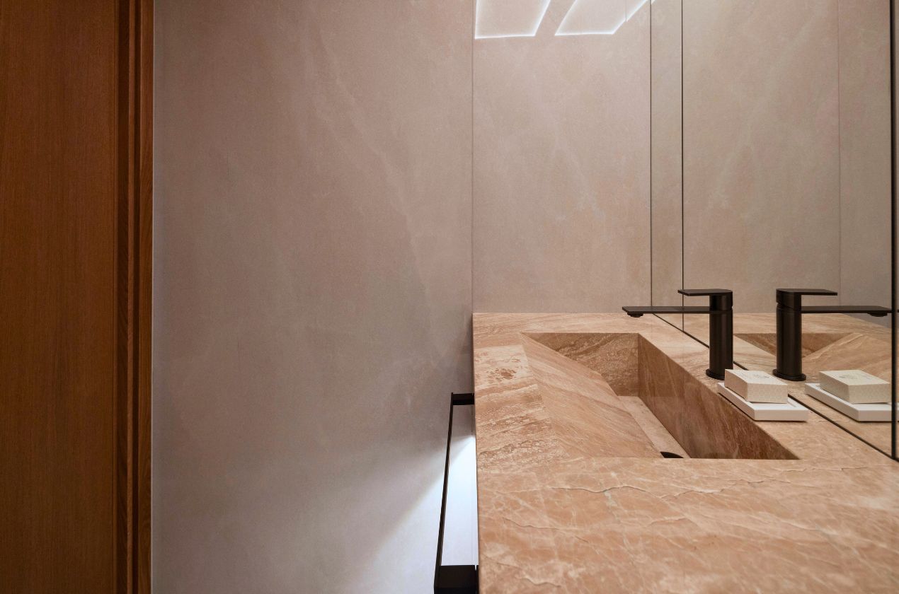 Daino reale marble washbasin countertop Daino reale marble washbasin countertop