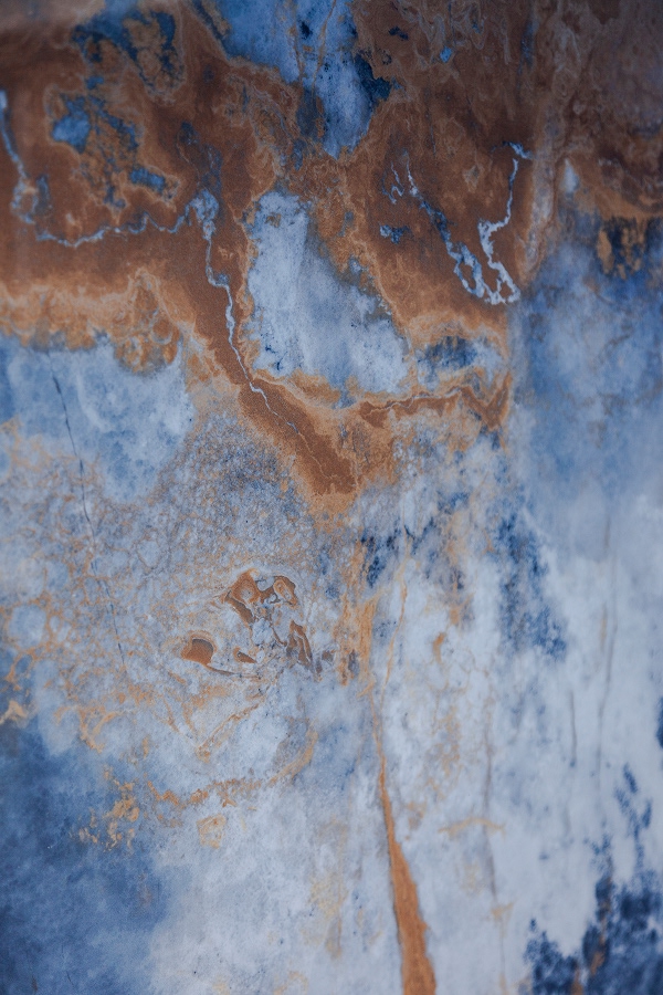 deep blue onyx effect surface detail 2